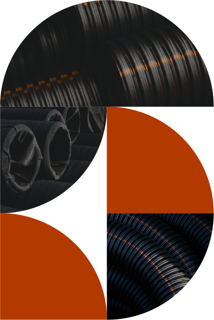 TDR Ultra SW® HDPE Single Wall Corrugated Pipe