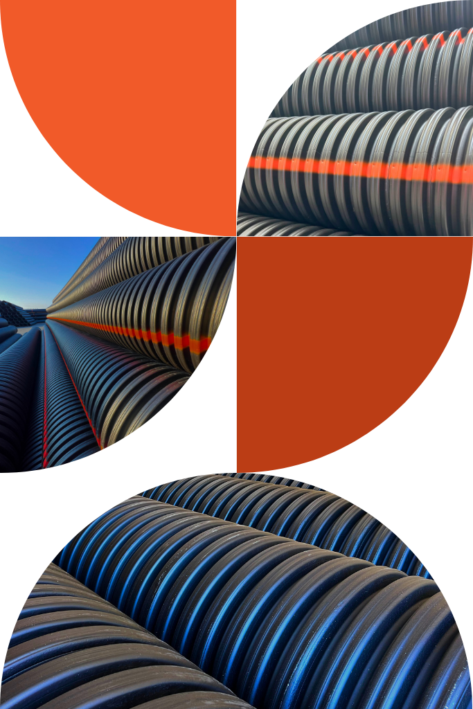 TDR ULTRA HDPE Dual Wall Pipe for Optimal Hydraulic