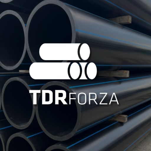 HDPE pressure pipes TDR Forza smooth wall polyethylene pipe