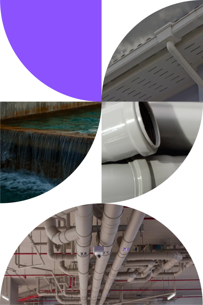 HDPE and PVC sanitary drainage pipe for municipal and residential sewer systems — TDR Pipe