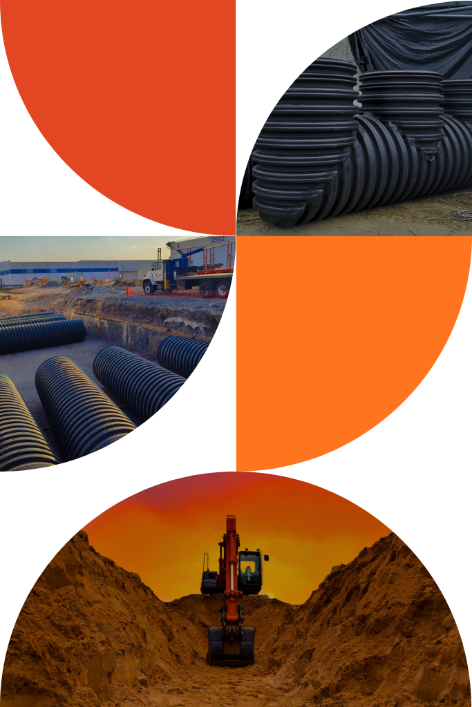 Underground HDPE retention system for stormwater harvesting and water reuse — TDR Pipe