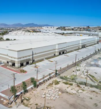 Logistics park drainage El Paso — TDR PRO 24–42 in corrugated polypropylene pipe being installed at Gateway Logistics Park, El Paso, Texas